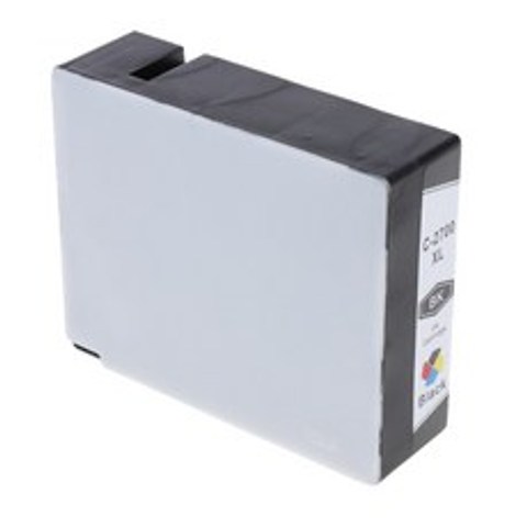QDY PGI-2700XL BK CMY (검정색) 프린터 카트리지 용 검정 잉크 카트리지 잉크 캐논 용 최대화 MB5070 MB5370 IB4070 프린터, 검은