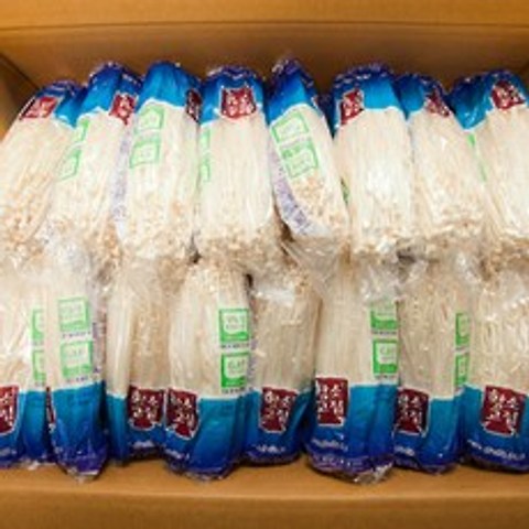 [프레시팜] 버섯류 팽이 버섯 34봉지 5kg내외 1박스
