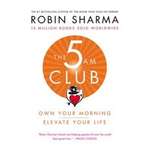 (영문도서) The 5 Am Club Own Your Morning. Elevate Your Life., HarperCollins Publishers