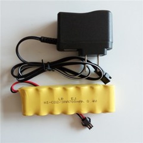 장난감 리모트카 USB토이 배터리, 8.4VM타입23AA배터리+충전기세트