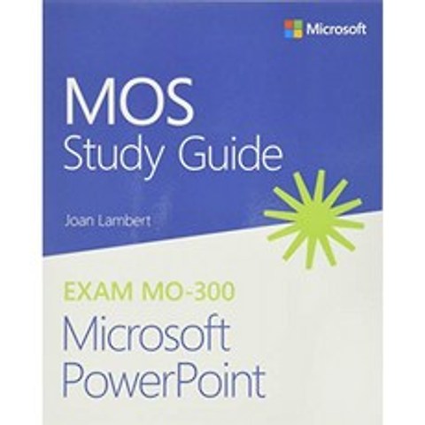 Microsoft PowerPoint 시험 MO-300을위한 MOS 학습 가이드, 단일옵션