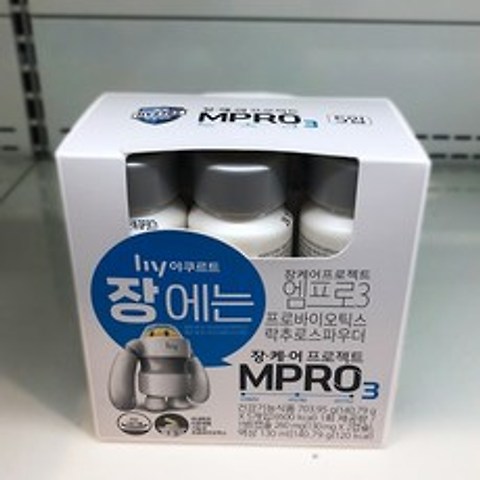 한국야구르트 장프로젝트 MPR03 130ml x 5입, 아이스팩 포장