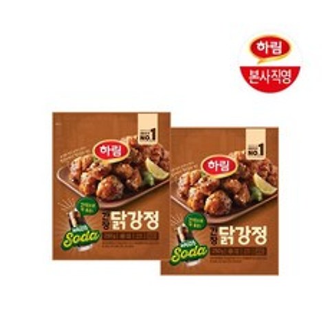 하림 [하림 본사직영] 간장닭강정 250g 2봉