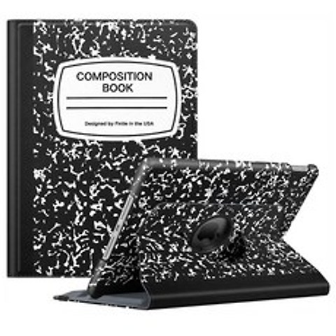 Fintie 레더 케이스 아이패드 8세대 컴포지션 북 블랙 Fintie Case iPad 8th Composition Book Black