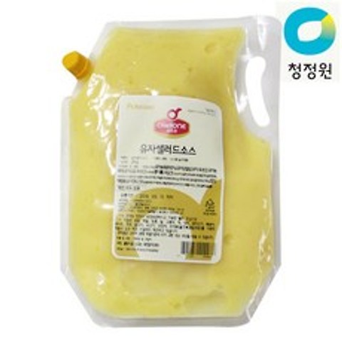 청정원 쉐프원 유자샐러드소스, 2kg, 1개