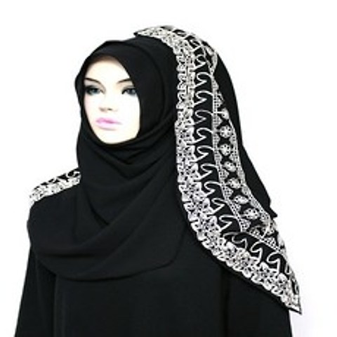 The twelve Stylishly Designed Hijab 히잡