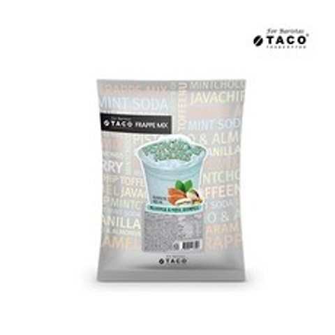 [타코]피스타치오&아몬드 프라페믹스 파우더 1kg, 1개