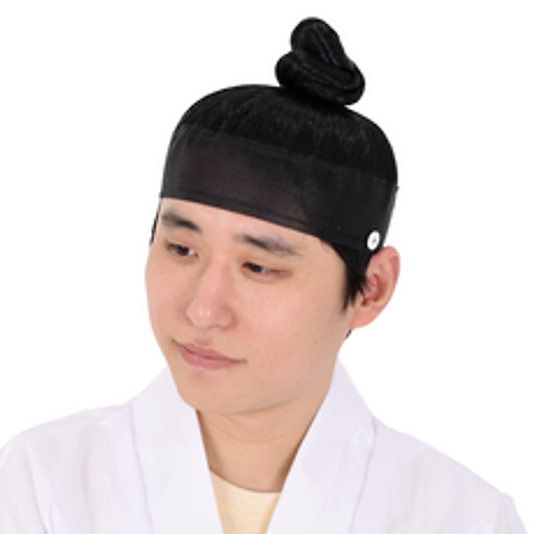 새로퀸즈 상투 전통 옛날 머리 사극 분장 양반 조선시대 가발