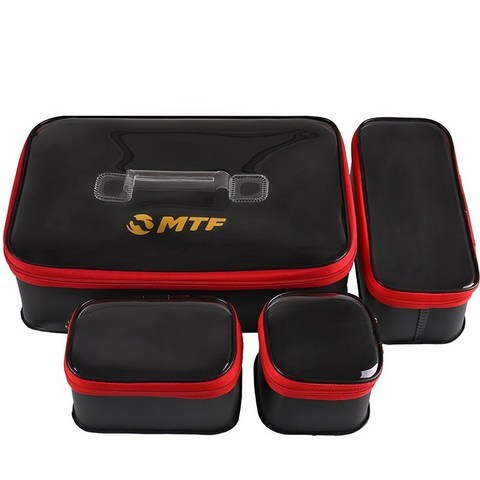 MTF 다용도 4종 낚시 소품 케이스 가방 소품통 세트