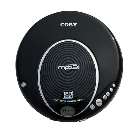 코비 MP-CD521 휴대용 MP3 CD플레이어, 블랙