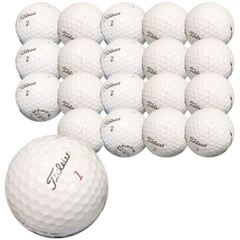 타이틀리스트 PRO V1 V1X 혼합 로스트볼 실속형 42.67mm, 20개, 화이트(랜덤 발송)