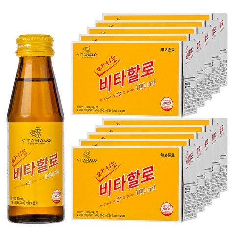 마시는 비타할로 음료, 100ml, 100개입