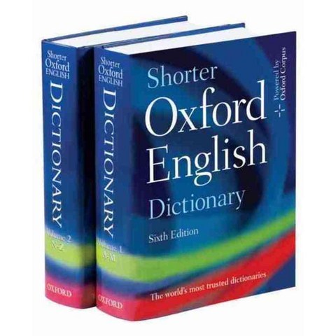Shorter Oxford English Dictionary, Oxford Univ Pr