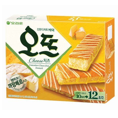 오리온 오뜨 치즈, 288g, 1개