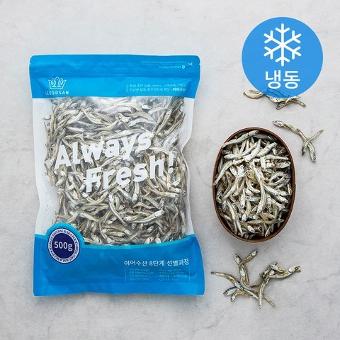 이어수산 조림용 멸치 (냉동), 500g, 1봉