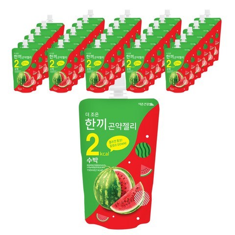 더존건강 더조은 한끼 곤약 젤리 수박, 150ml, 30개