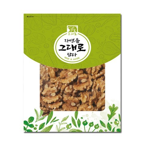 그대로푸드 호두반태, 1kg, 1개