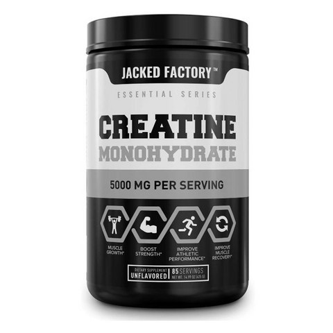 Jacked Factory Creatine Monohydrate Powder 잭 팩토리 순수 크레아틴 모노하이드레이트 파우더 425g