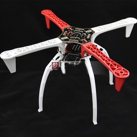 높은 랜딩 기어 스키드가있는 고품질 DIY F450 FPV Quadcopter 프레임 450 MultiCopter 키트