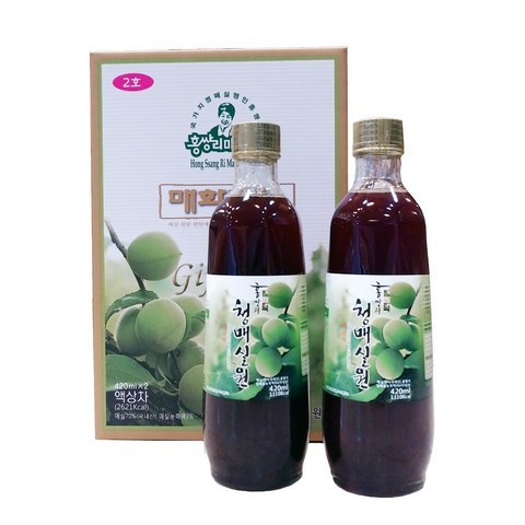 홍쌍리 청매실원 2호 420ml 2병