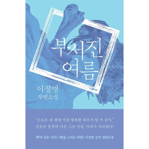 부서진 여름:이정명 장편소설, 은행나무, 이정명