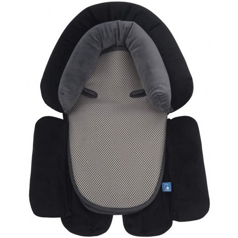 COOLBEBE 업그레이드 3-in-1 아기 머리 목 바디 서포트 베개 신생아 유아 - 매우 부드러운 카시트 인서트 쿠션 패드 카시트, 단일옵션