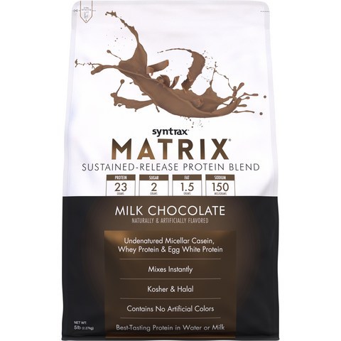 신트랙스 매트릭스 5.0 프로틴 블렌드 밀크 초콜릿, 2.27kg, 1개