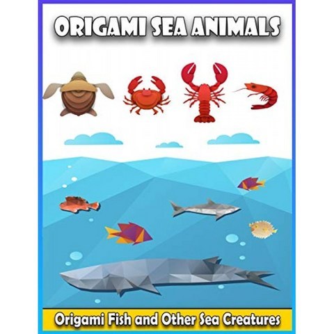종이 접기 바다 동물 : 종이 접기 물고기 및 기타 바다 생물 | 31 종이 모형 아이디어 | 상어 돌고래, 단일옵션