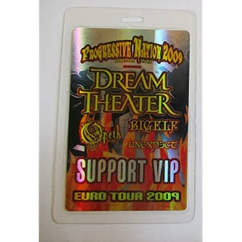 2009 년 꿈 극장 유럽 지원 VIP 홀로그램 적층 백 스테이션 패스, 본상품