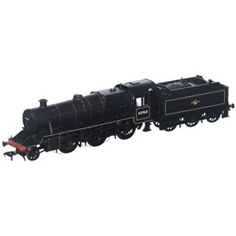 BRANCH-LINE 31-692 LMS Stanier Mogul 42968 BR Lined Black Late Crest (Preserved) OO Scale Model Tra, One Color_One Size, One Color_One Size, 상세 설명 참조0
