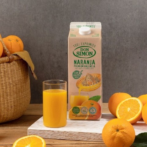 돈시몬 생과일 NFC 착즙 오렌지주스 2L 비타민C 무설탕 건강주스, 1팩