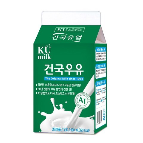 건국우유 가정배달 건국우유 500ml (주4회/4주)