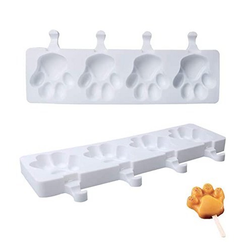Desirepath Ice Cream Molds Popsicle Silicone Heart Shapes For Baby Children Diy Ice Cream Mould Maker (02), 본상품