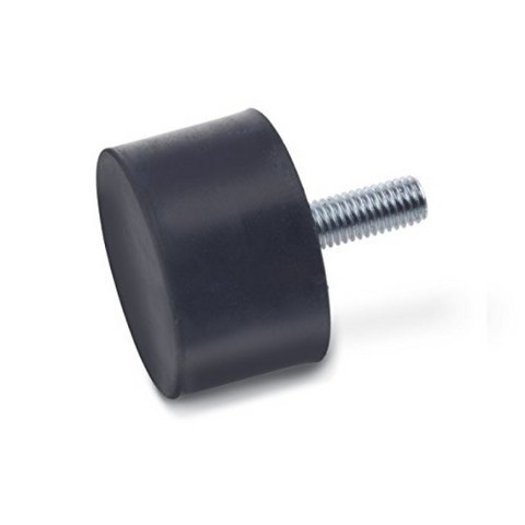 ganter Standard Elements GN 352-30-15 of M8 of S of 55 Stopper / Rubber 10 units) black color, 단일옵션