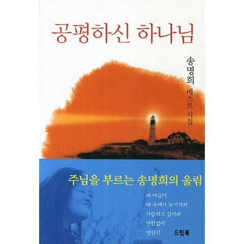 공평하신 하나님:송명희 베스트 시집, 드림북