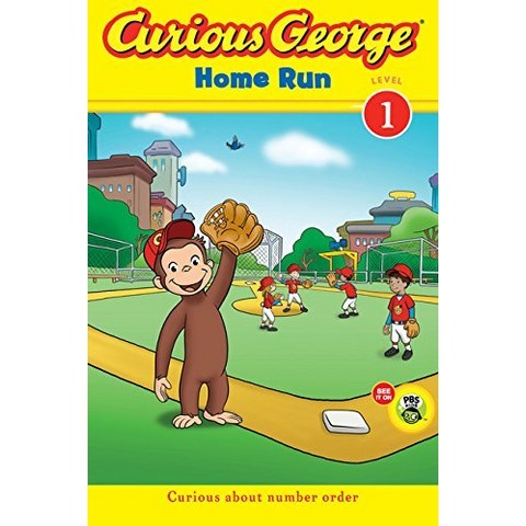 Curious George Home Run CGTV Early Reader Green Light Readers Level 1