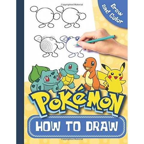 포켓몬 그리기 및 색상을 그리는 방법 : Pokemon Drawing Book Step By Step Drawings, 단일옵션