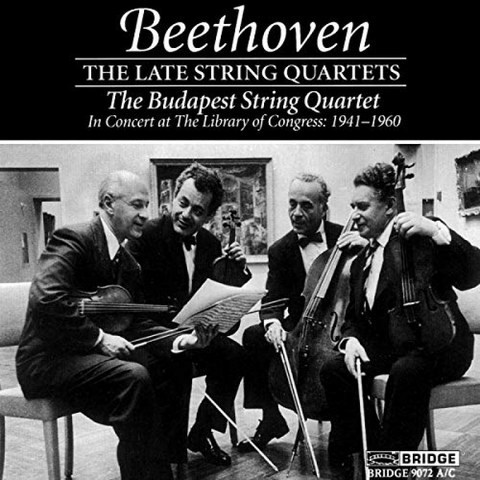 베토벤 : 후기 현악 사중주-부다페스트 현악 사중주가 의회 도서관에서 콘서트 1941-1960, 단일옵션