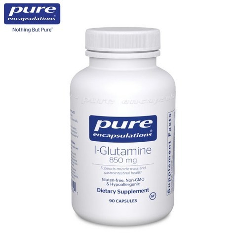 Pure Encapsulations l-Glutamine 850 mg, 1개, 90캡슐