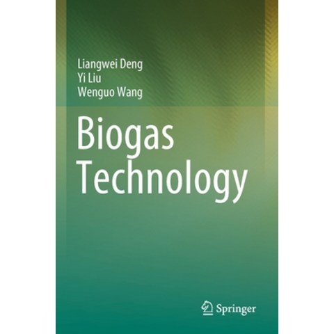 (영문도서) Biogas Technology Paperback, Springer, English, 9789811549427