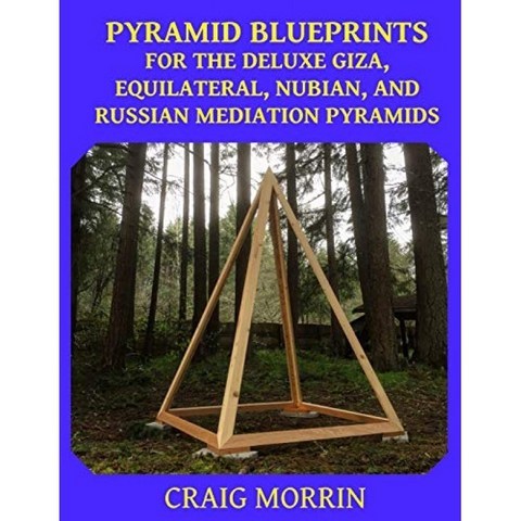 Deluxe Giza Equilateral Nubian 및 Russian Meditation Pyramids에 대한 피라미드 청사진, 단일옵션