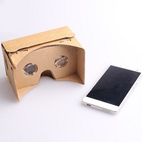 크래프트 스마트폰 화면 VR 안경 키트