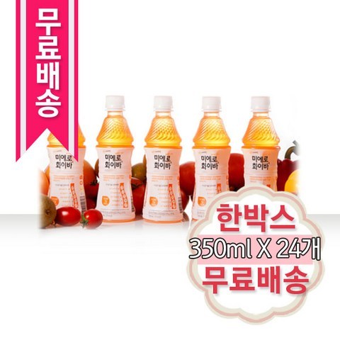 미에로 화이바 350ml x 24개