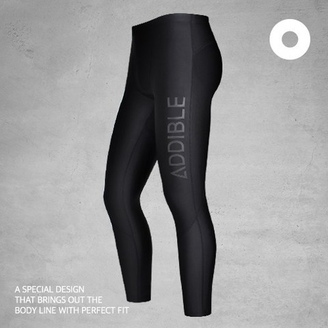 ADDIBLE Mans water leggings DEEP BLACK 워터레깅스