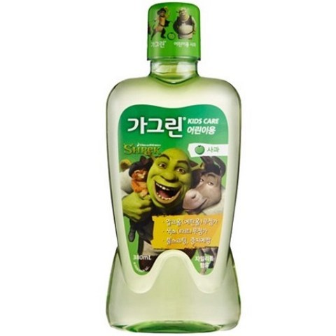 동아제약 어린이용 가그린 사과향, 6개, 380ml