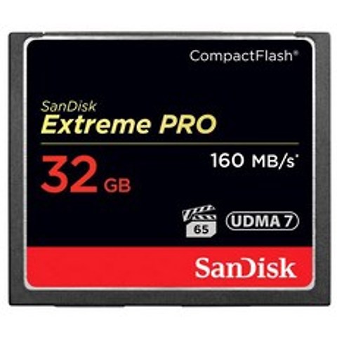 샌디스크 익스트림 프로 CF 메모리카드, 32GB