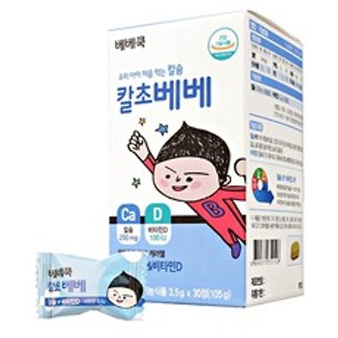 베베쿡 칼초 베베 유아건강식품, 30정, 1개
