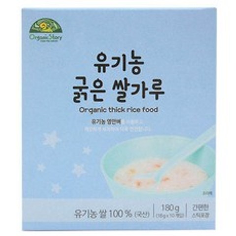 푸름맘 이유식용 유기농 쌀가루 중기 180g, 1개