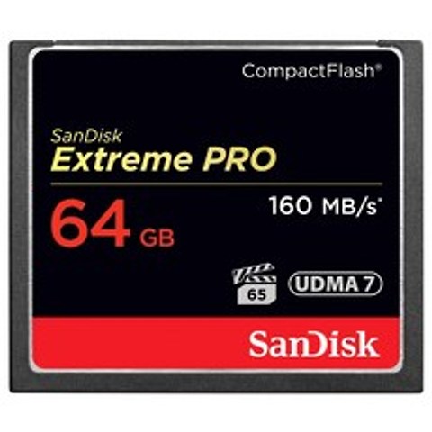 샌디스크 익스트림 프로 CF 메모리카드, 64GB