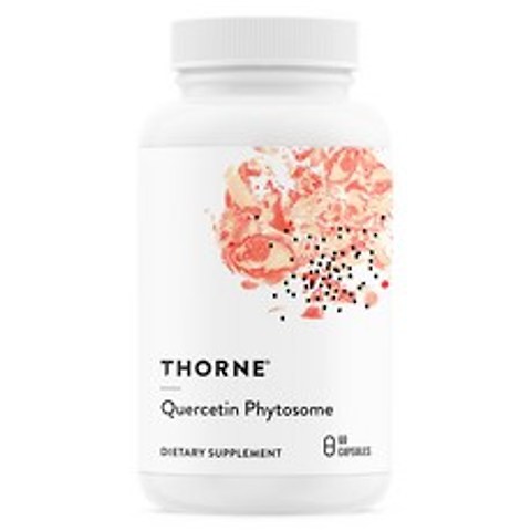 Thorne Research 퀘르세틴 피토솜 베지테리안 캡슐, 60개입, 1개